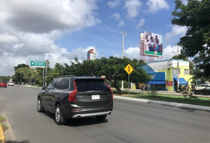 Espectacular en Calle Calle 53, Colonia Cordemex, Mérida, Yucatán, México