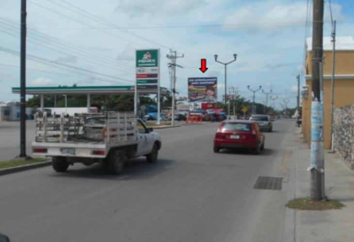 Espectacular en Calle Dzitya - Entronque Carretera Mérida Progreso, Colonia Sin Nombre de Colonia 27, Mérida, Yucatán, México
