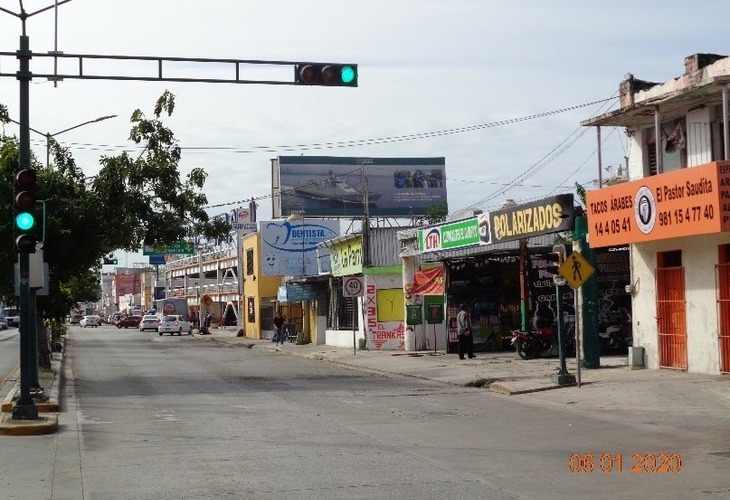 Espectacular en Calle Avenida Gobernadores, Colonia Barrio de Santa Ana, Campeche, Campeche, México