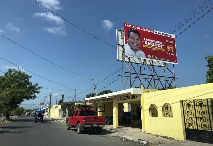 Espectacular en Calle Calle 22, Colonia Santa Rosa, Kanasín, Yucatán, México