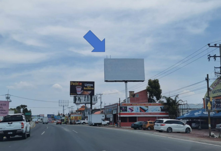 Espectacular en Calle Autopista México - Pachuca, , Hidalgo, México
